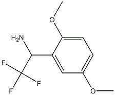 1-(2,5-dimethoxyphenyl)-2,2,2-trifluoroethan-1-amine 구조식 이미지
