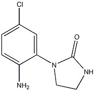 1-(2-amino-5-chlorophenyl)imidazolidin-2-one 구조식 이미지