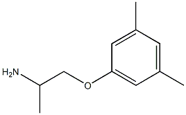 1-(3,5-dimethylphenoxy)propan-2-amine Structure