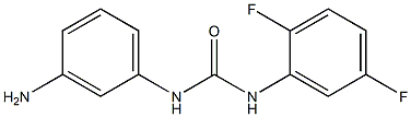 1-(3-aminophenyl)-3-(2,5-difluorophenyl)urea Structure