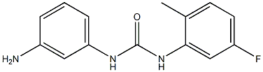 1-(3-aminophenyl)-3-(5-fluoro-2-methylphenyl)urea 구조식 이미지