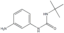 1-(3-aminophenyl)-3-tert-butylurea 구조식 이미지