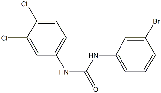 1-(3-bromophenyl)-3-(3,4-dichlorophenyl)urea Structure