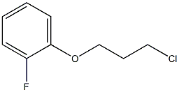 1-(3-chloropropoxy)-2-fluorobenzene 구조식 이미지