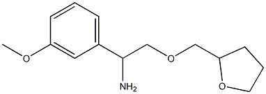 1-(3-methoxyphenyl)-2-(oxolan-2-ylmethoxy)ethan-1-amine Structure