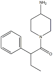 1-(4-aminopiperidin-1-yl)-2-phenylbutan-1-one Structure