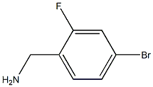 1-(4-bromo-2-fluorophenyl)methanamine 구조식 이미지