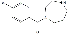 1-(4-bromobenzoyl)-1,4-diazepane Structure