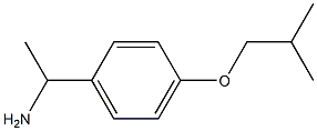 1-(4-isobutoxyphenyl)ethanamine 구조식 이미지
