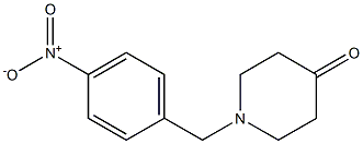 1-(4-nitrobenzyl)piperidin-4-one Structure