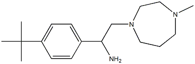 1-(4-tert-butylphenyl)-2-(4-methyl-1,4-diazepan-1-yl)ethan-1-amine Structure