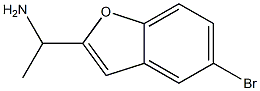 1-(5-bromo-1-benzofuran-2-yl)ethanamine Structure