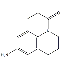 1-(6-amino-1,2,3,4-tetrahydroquinolin-1-yl)-2-methylpropan-1-one Structure