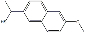 1-(6-methoxynaphthalen-2-yl)ethane-1-thiol 구조식 이미지