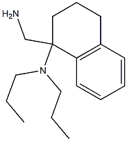 1-(aminomethyl)-N,N-dipropyl-1,2,3,4-tetrahydronaphthalen-1-amine 구조식 이미지