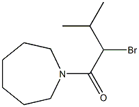 1-(azepan-1-yl)-2-bromo-3-methylbutan-1-one 구조식 이미지