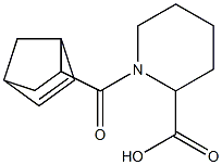 1-(bicyclo[2.2.1]hept-5-en-2-ylcarbonyl)piperidine-2-carboxylic acid Structure