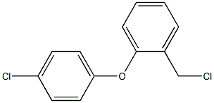 1-(chloromethyl)-2-(4-chlorophenoxy)benzene Structure
