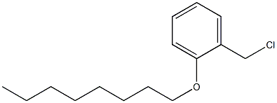 1-(chloromethyl)-2-(octyloxy)benzene 구조식 이미지