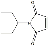 1-(pentan-3-yl)-2,5-dihydro-1H-pyrrole-2,5-dione Structure