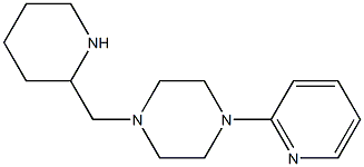 1-(piperidin-2-ylmethyl)-4-(pyridin-2-yl)piperazine 구조식 이미지