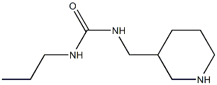 1-(piperidin-3-ylmethyl)-3-propylurea Structure