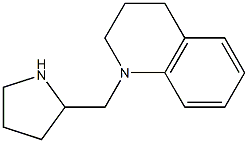 1-(pyrrolidin-2-ylmethyl)-1,2,3,4-tetrahydroquinoline Structure