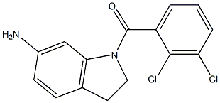 1-[(2,3-dichlorophenyl)carbonyl]-2,3-dihydro-1H-indol-6-amine Structure