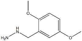 1-[(2,5-dimethoxyphenyl)methyl]hydrazine 구조식 이미지