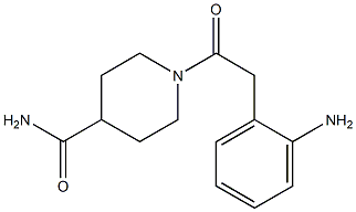 1-[(2-aminophenyl)acetyl]piperidine-4-carboxamide Structure