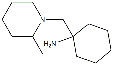 1-[(2-methylpiperidin-1-yl)methyl]cyclohexan-1-amine Structure