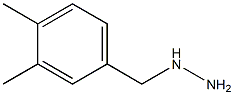 1-[(3,4-dimethylphenyl)methyl]hydrazine 구조식 이미지