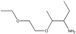 1-[(3-aminopentan-2-yl)oxy]-2-ethoxyethane Structure