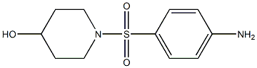1-[(4-aminophenyl)sulfonyl]piperidin-4-ol Structure