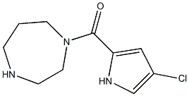 1-[(4-chloro-1H-pyrrol-2-yl)carbonyl]-1,4-diazepane Structure