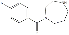 1-[(4-iodophenyl)carbonyl]-1,4-diazepane Structure