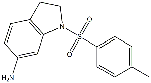 1-[(4-methylbenzene)sulfonyl]-2,3-dihydro-1H-indol-6-amine Structure