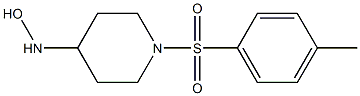1-[(4-methylbenzene)sulfonyl]piperidine-4-hydroxylamine 구조식 이미지