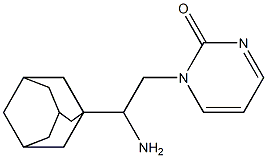 1-[2-(1-adamantyl)-2-aminoethyl]pyrimidin-2(1H)-one Structure