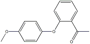 1-[2-(4-methoxyphenoxy)phenyl]ethan-1-one 구조식 이미지