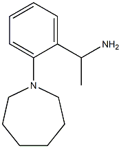 1-[2-(azepan-1-yl)phenyl]ethan-1-amine 구조식 이미지