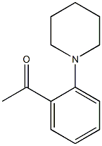 1-[2-(piperidin-1-yl)phenyl]ethan-1-one Structure