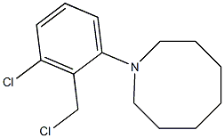 1-[3-chloro-2-(chloromethyl)phenyl]azocane Structure