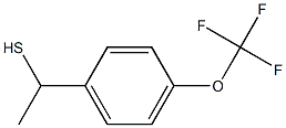 1-[4-(trifluoromethoxy)phenyl]ethane-1-thiol Structure