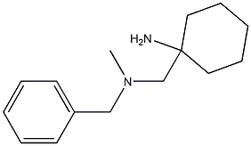 1-{[benzyl(methyl)amino]methyl}cyclohexan-1-amine Structure