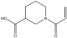 1-acryloylpiperidine-3-carboxylic acid 구조식 이미지