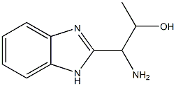 1-amino-1-(1H-1,3-benzodiazol-2-yl)propan-2-ol Structure