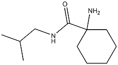 1-amino-N-isobutylcyclohexanecarboxamide Structure