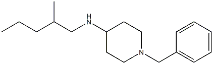 1-benzyl-N-(2-methylpentyl)piperidin-4-amine 구조식 이미지