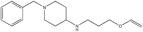 1-benzyl-N-[3-(ethenyloxy)propyl]piperidin-4-amine Structure